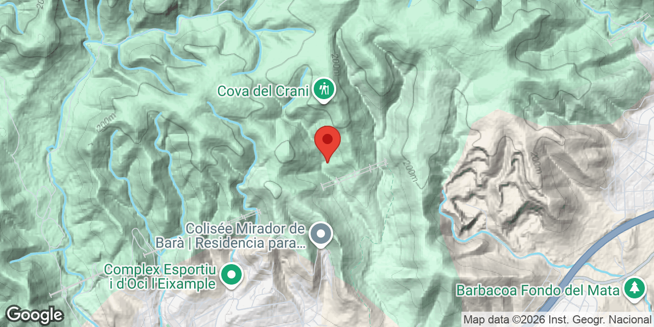 Location map of DURAN, COVA D'EN