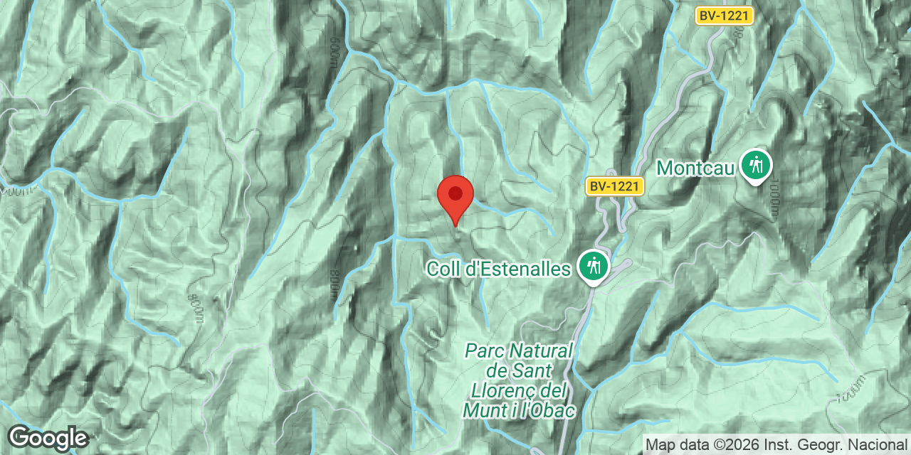 Mapa de situación de MURONELL, COVA DEL