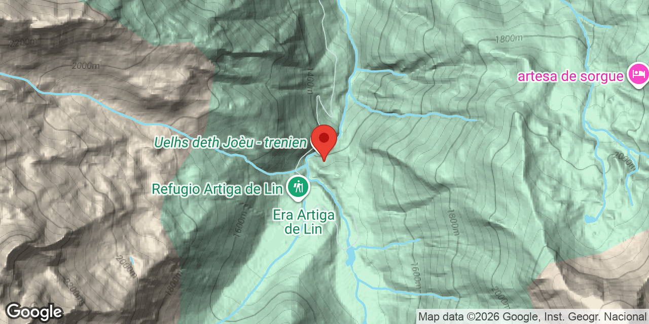 Mapa de situació de JOEU, UELHS DETH