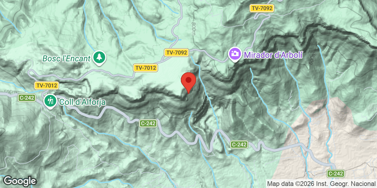 Carte de situation de RUFINO, COVES DEL
