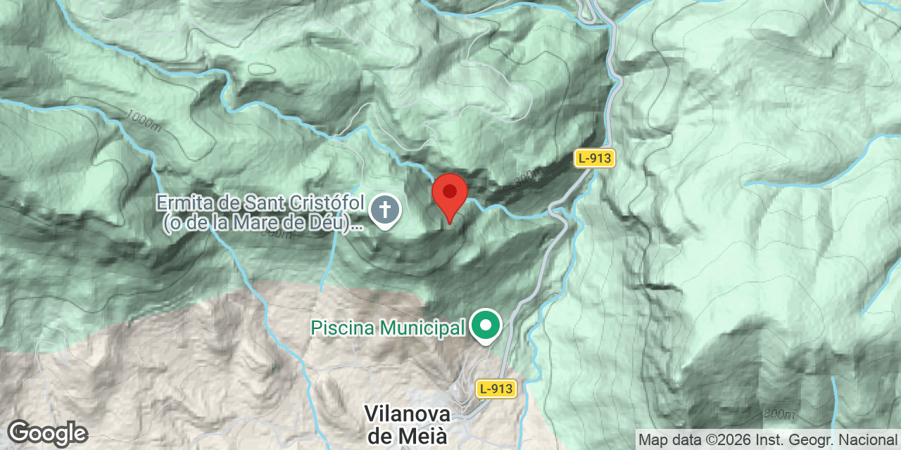 Mapa de situación de CASC, COVA DEL