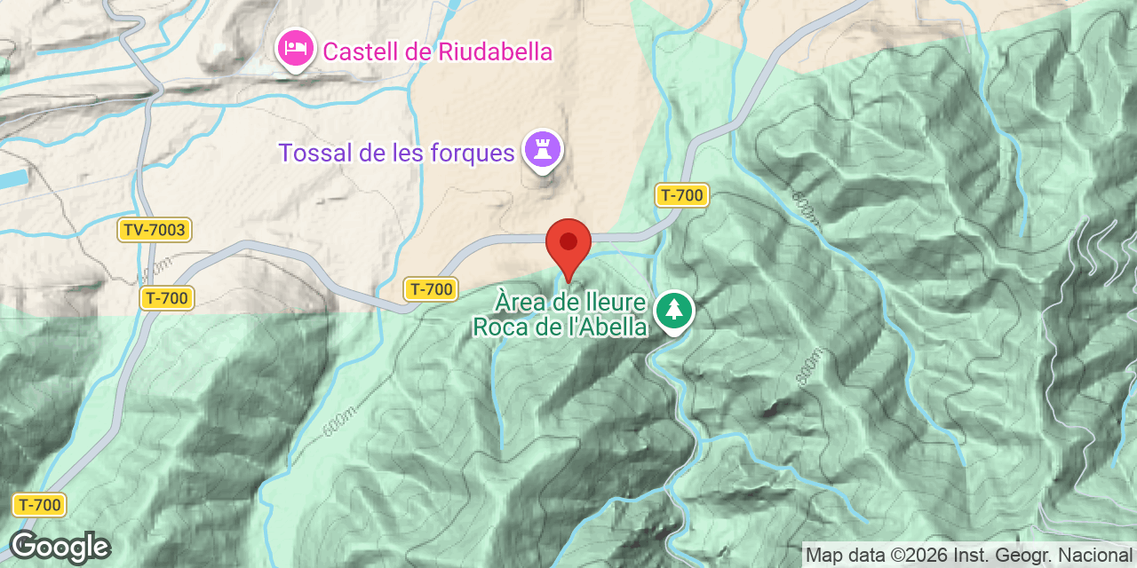 Mapa de situación de NEROLA, COVA DE