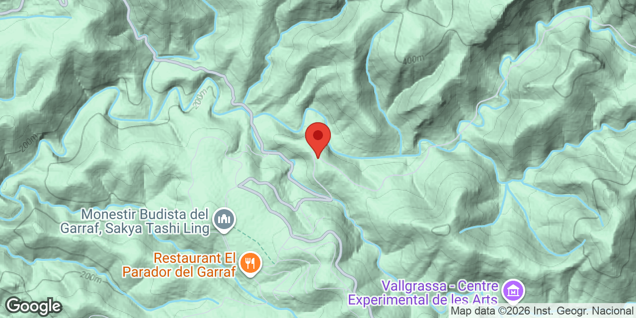 Mapa de situació de PRAT DE LA RIBA,  AVENC