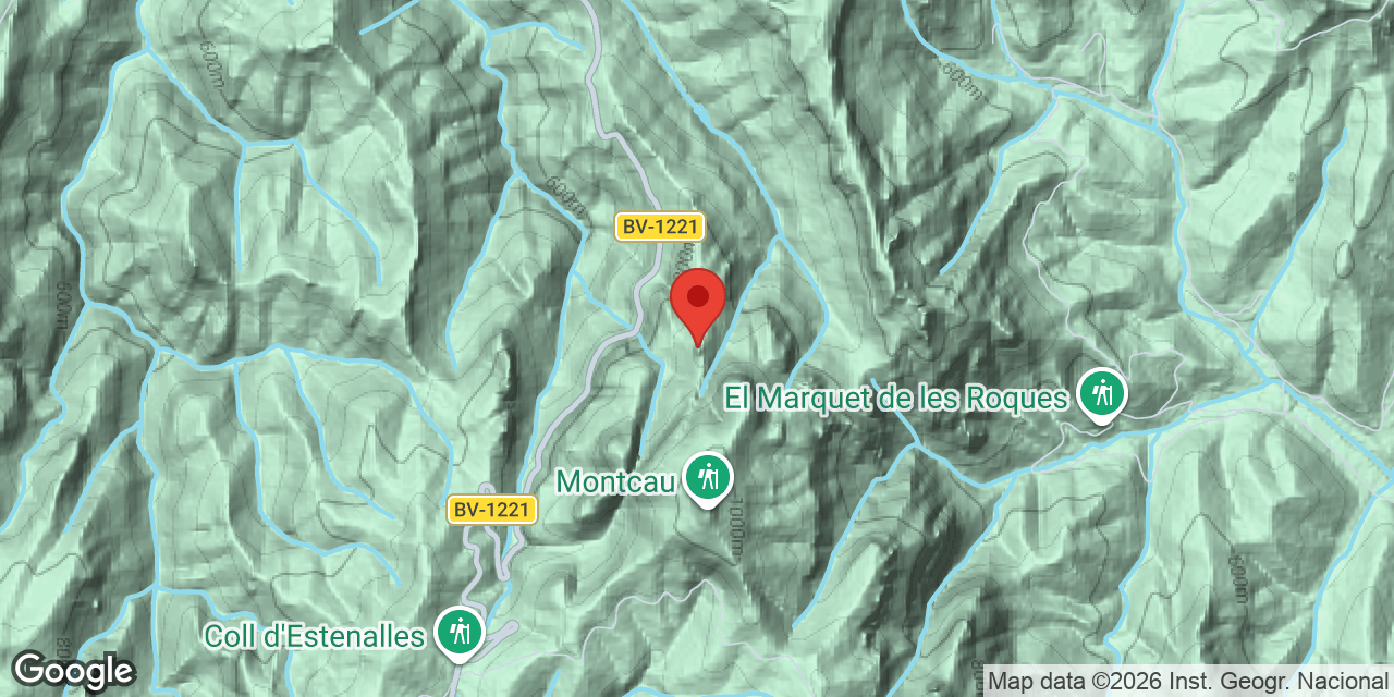 Mapa de situación de ROQUES DE LA COCA, BALMA DE LES