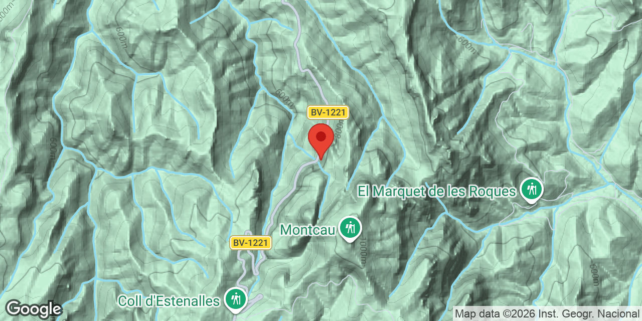 Mapa de situación de FONT, BALMA DE LA