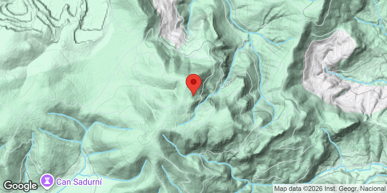 Mapa de situació de SERRA DEL MAS, COVA SM-14 DE LA