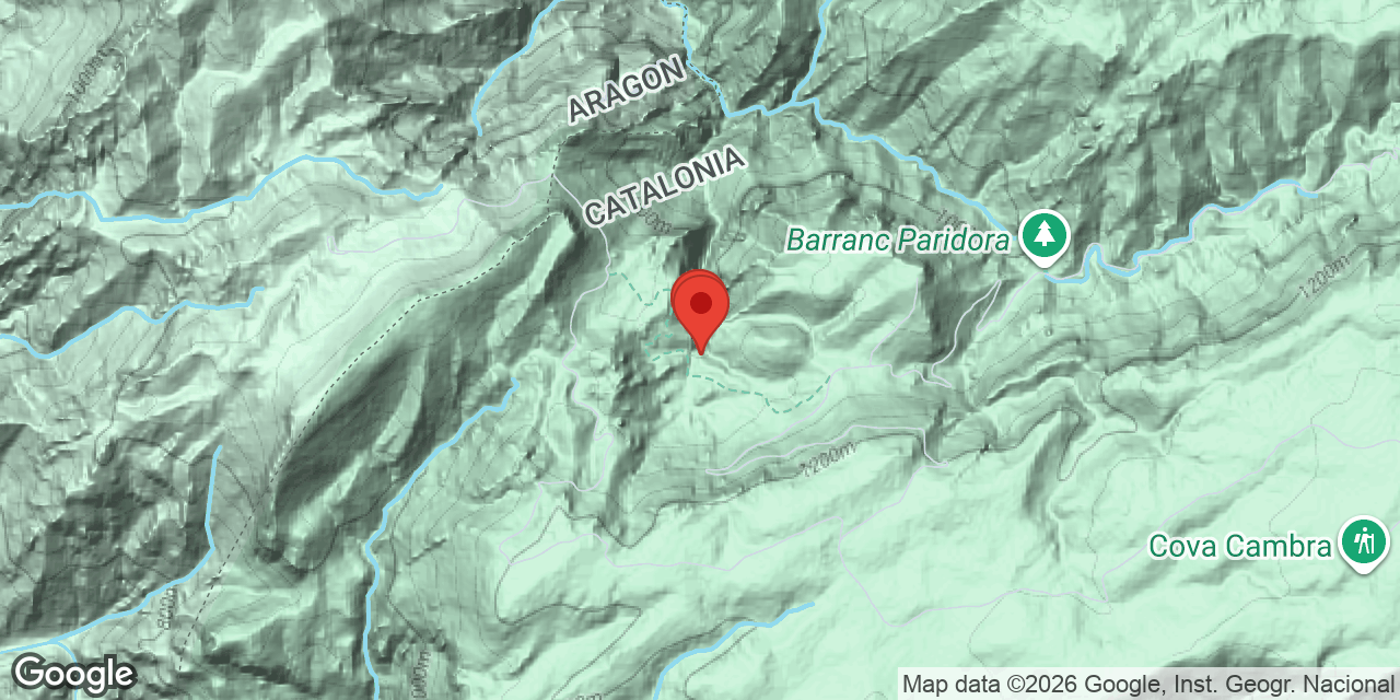 Mapa de situació de RIU ALGARS, FORAT DE