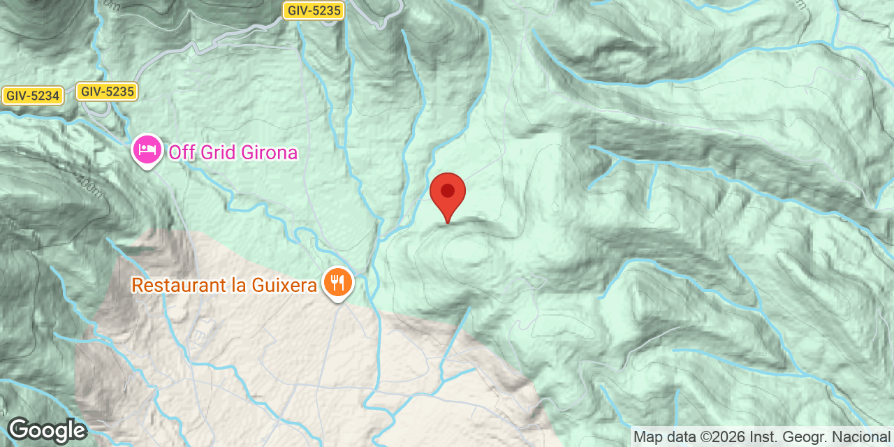 Mapa de situació de LLADRE, COVA DEL