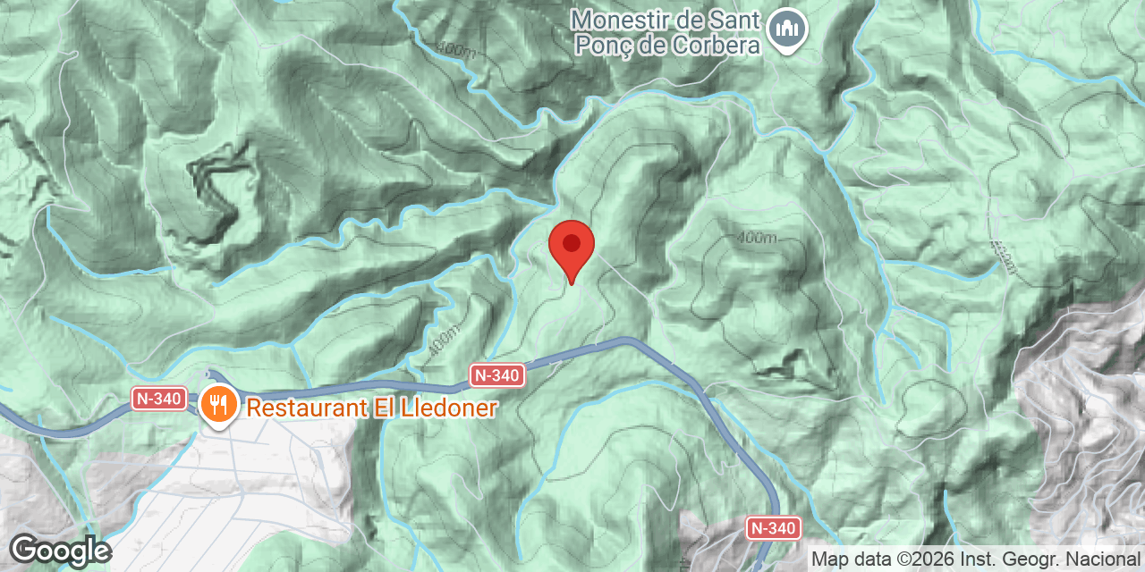 Mapa de situació de CLAR Nº 1,  AVENC