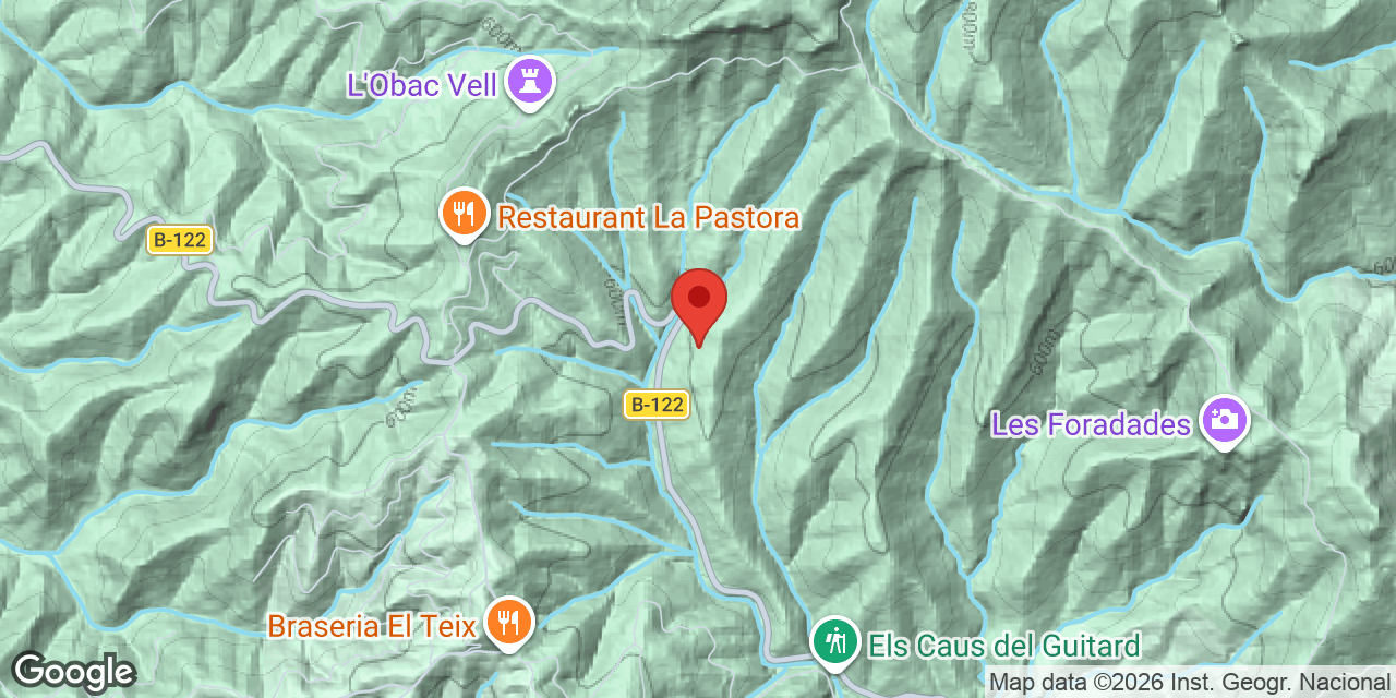 Mapa de situació de SERRA LLARGA, AVENC DE LA