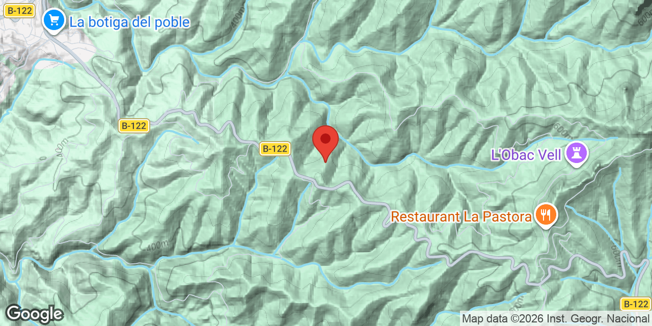 Mapa de situació de FONT DEL CONILL, AVENC DE LA