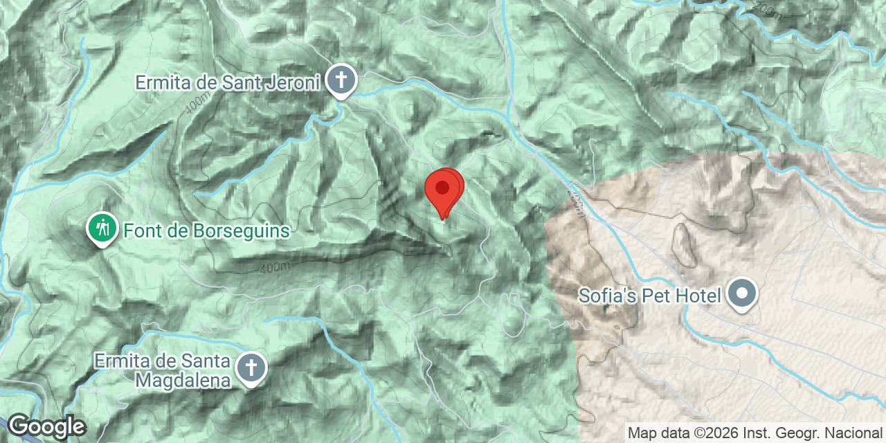 Mapa de situación de PICOSSA, AVENC DE LA