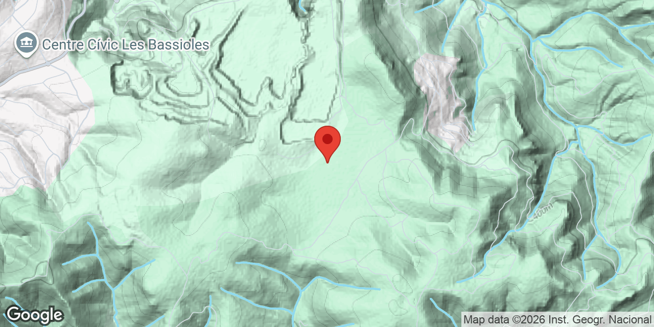 Mapa de situació de TRIO, AVENC DEL
