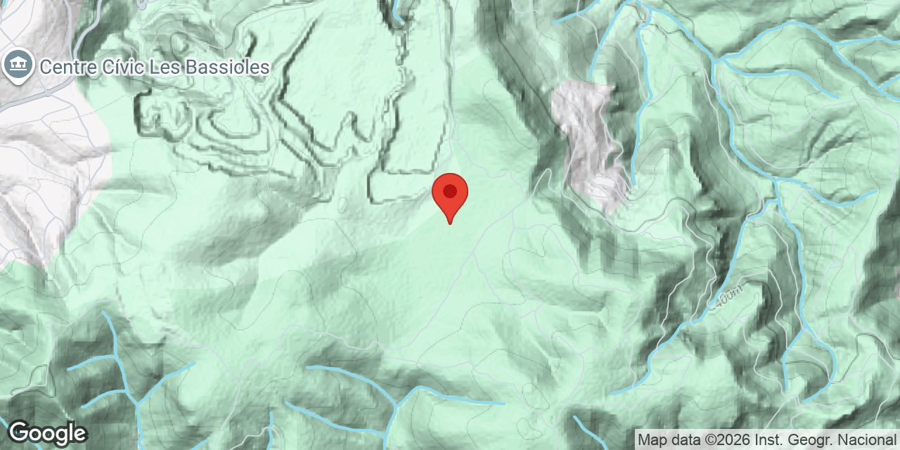 Location map of SALAMANDRA, AVENC DE LA