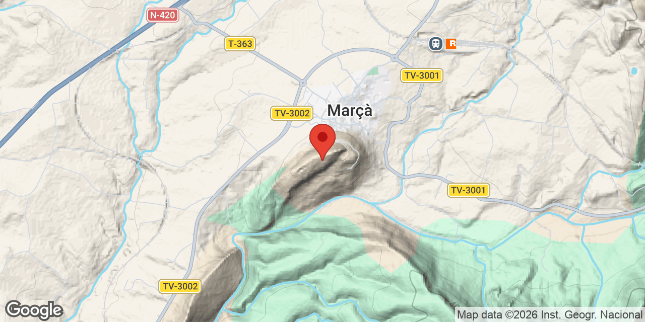 Mapa de situació de MILOQUERA, AVENC DE LA