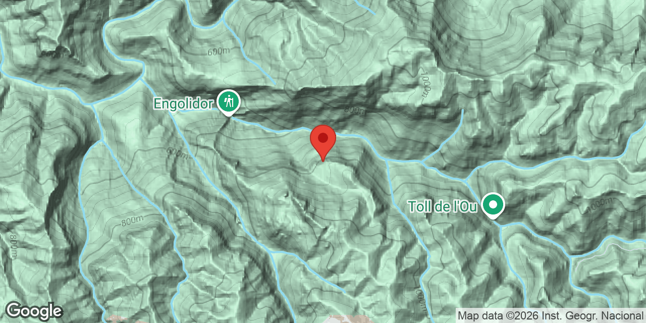 Mapa de situació de JUNÇA, AVENC DE LA