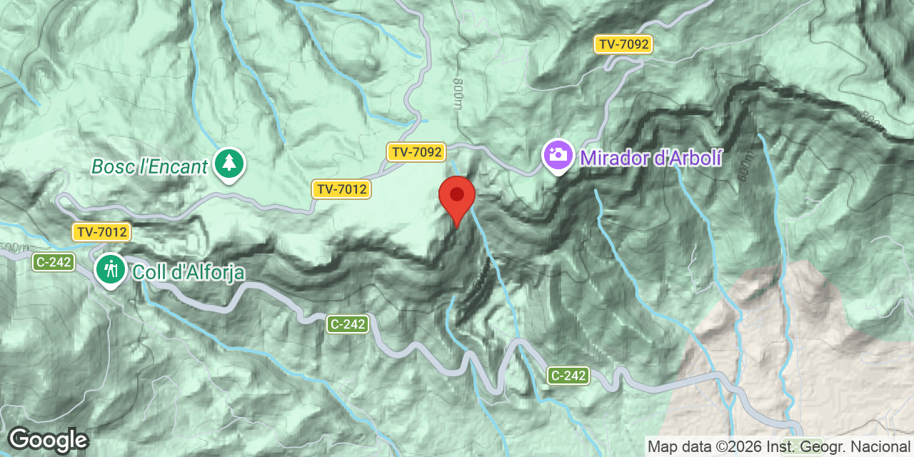 Location map of ESQUERDA, COVA DE L'