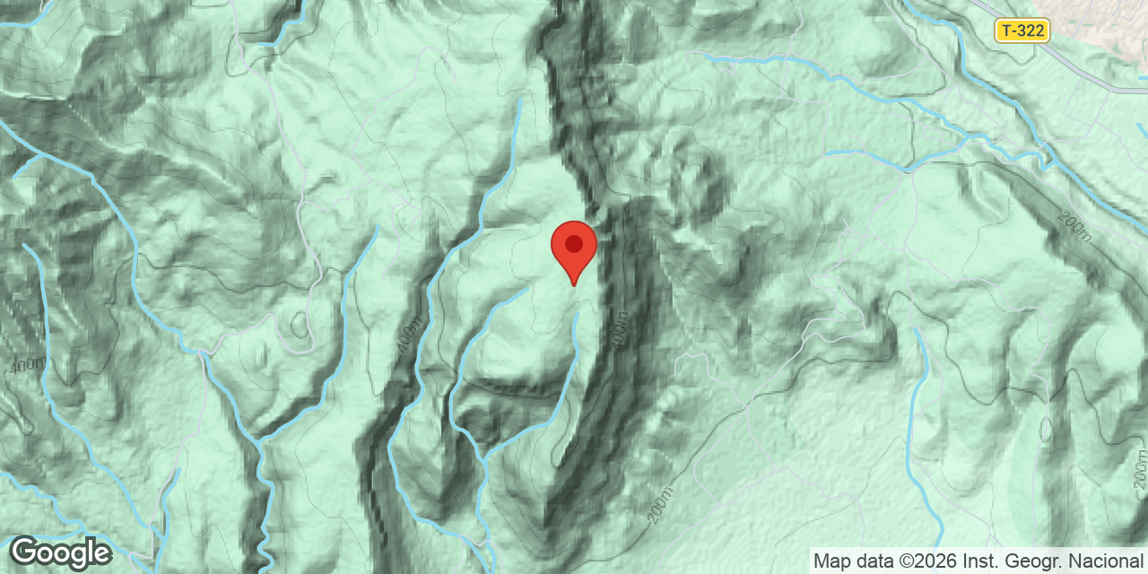 Mapa de situació de PRATDIP, AVENC DE