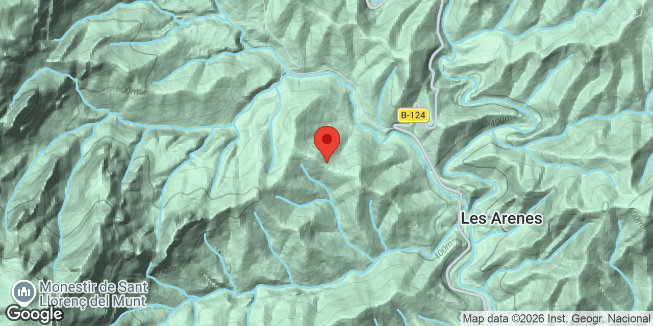 Mapa de situación de CASA NOVA, AVENC DE LA