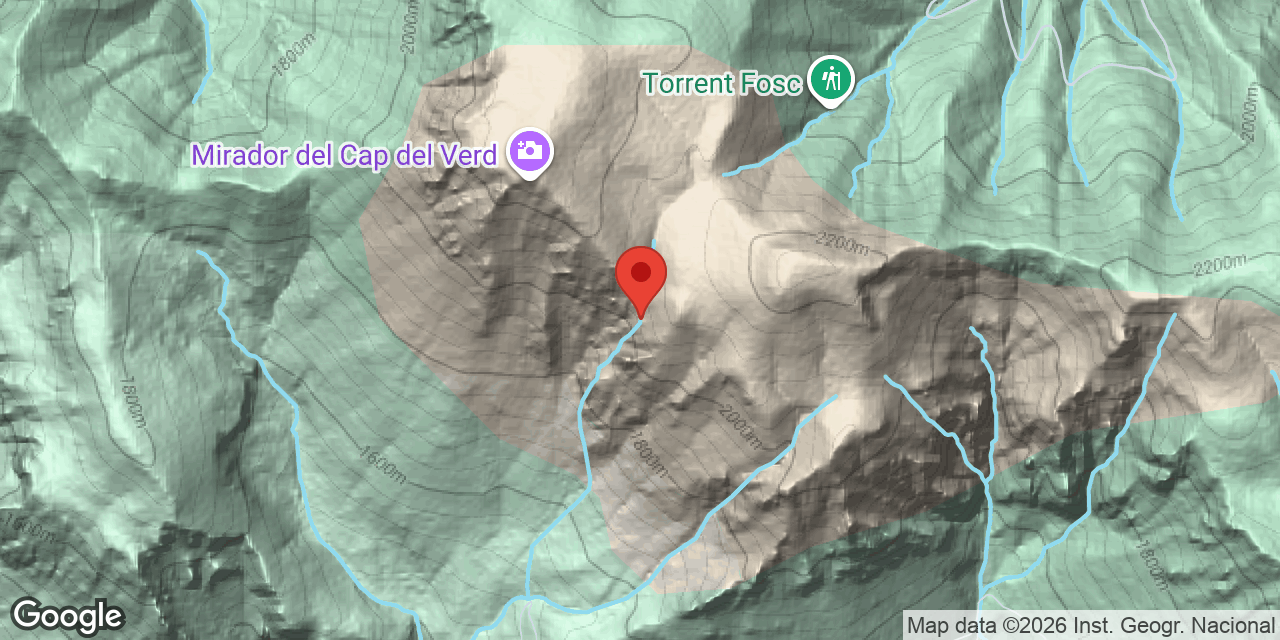 Mapa de situació de GRALLERA, BÒFIA DE LA