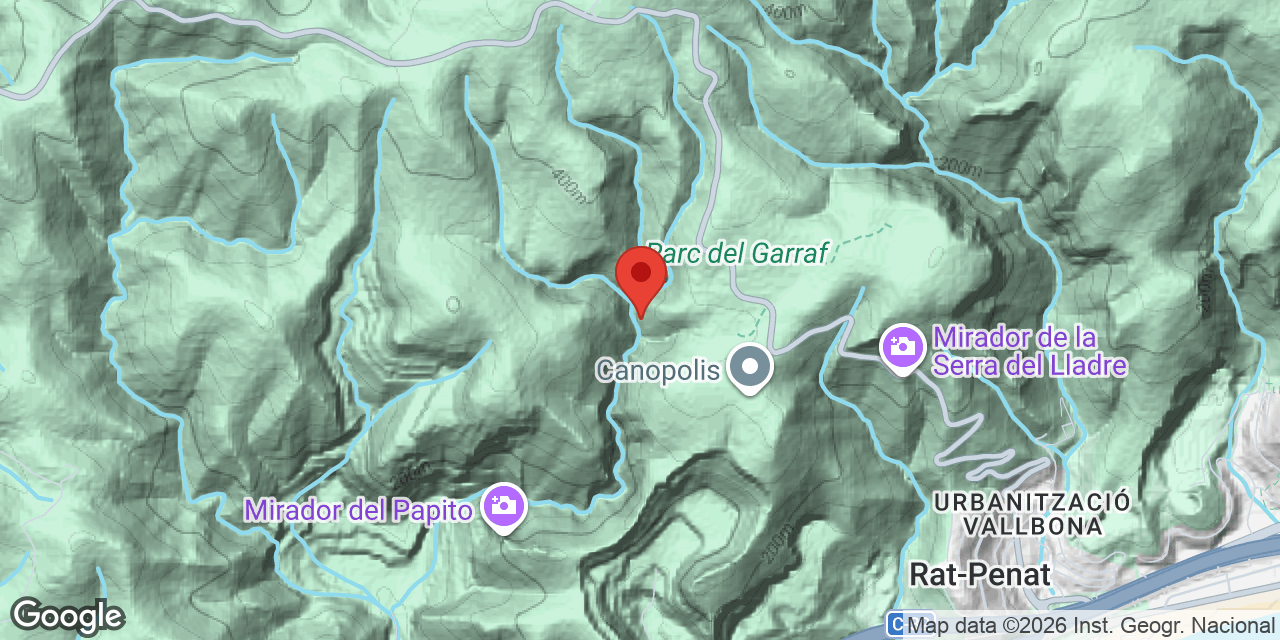 Mapa de situació de TARTERA, AVENC DE LA