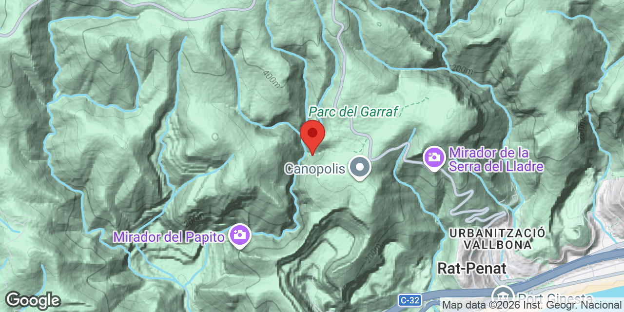 Mapa de situació de ALEX SERRANO, AVENC
