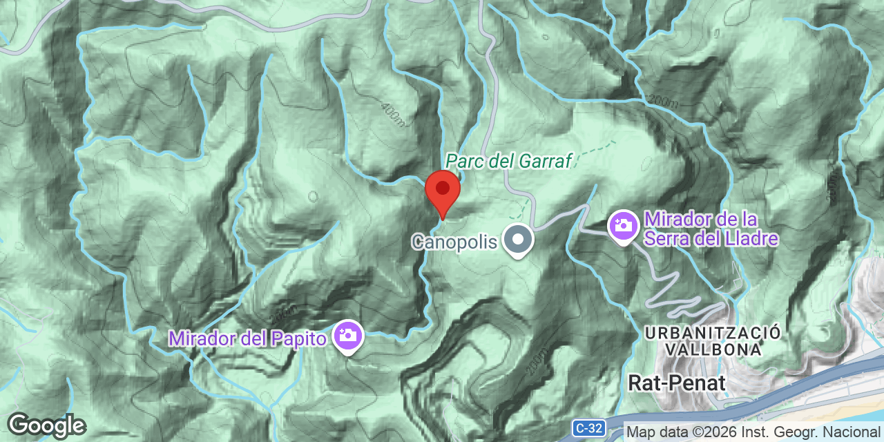 Carte de situation de SACATAPOS, AVENC DEL