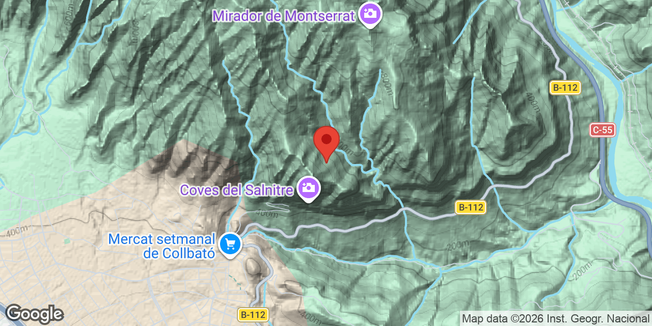 Carte de situation de GARRIGOSES, POU PETIT DE LES
