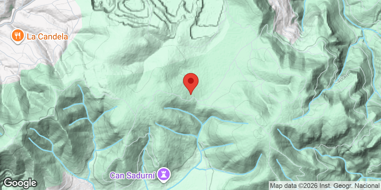 Location map of JOSEP PASANAU, AVENC