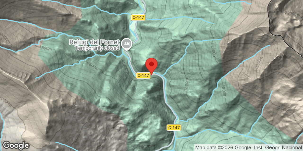 Mapa de situació de BONABÉ, FORAT DE