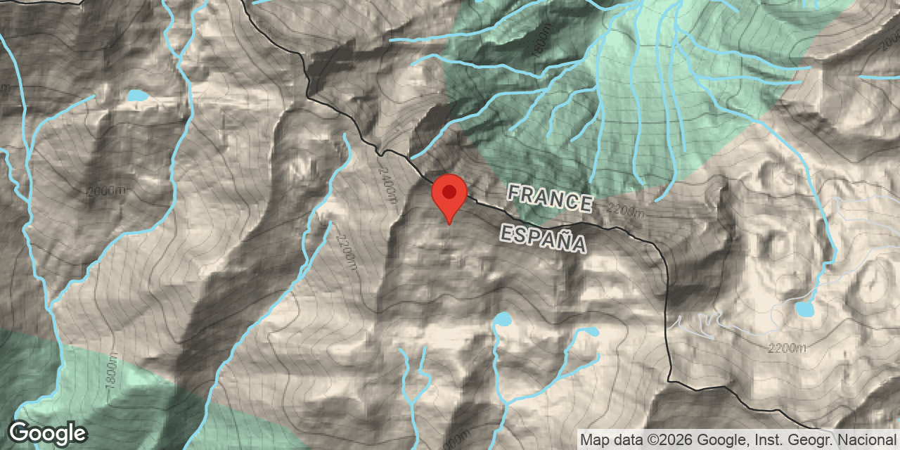 Mapa de situació de AULÀ, AVENC C.6 D'