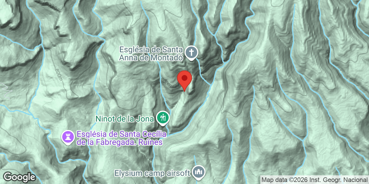 Mapa de situación de GRAMENET, BALMES DE