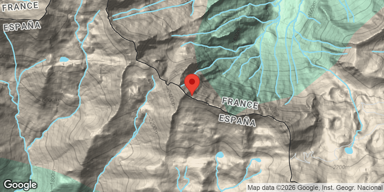Mapa de situación de AULÀ, AVENC C.20 D'