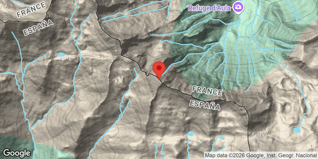 Location map of AULÀ, COVA C.19 D'