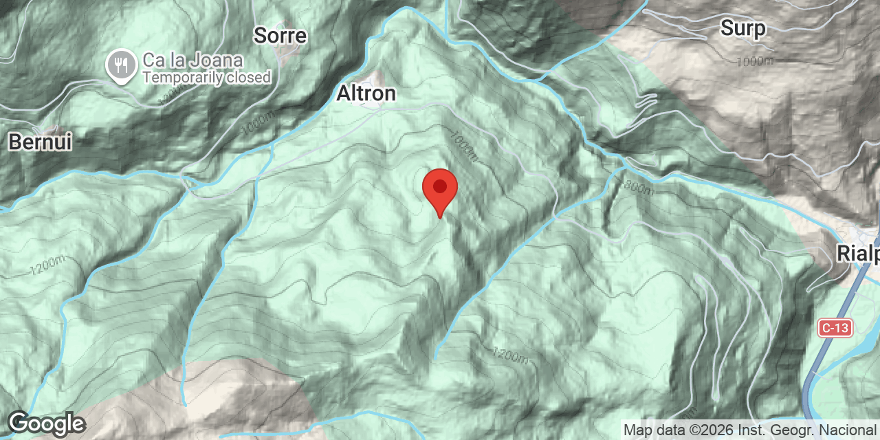 Mapa de situació de TINC-CA-TINC, AVENC DEL