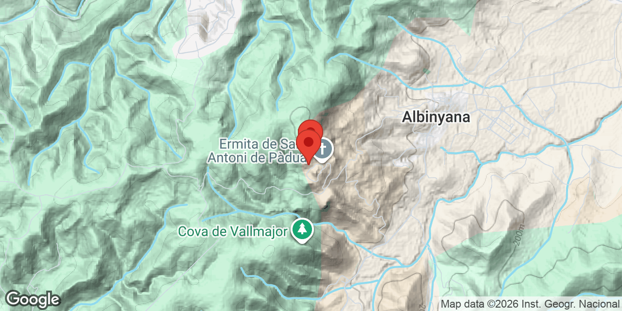 Mapa de situación de ARTÚS-FORAT DEL VENT, COVA D'