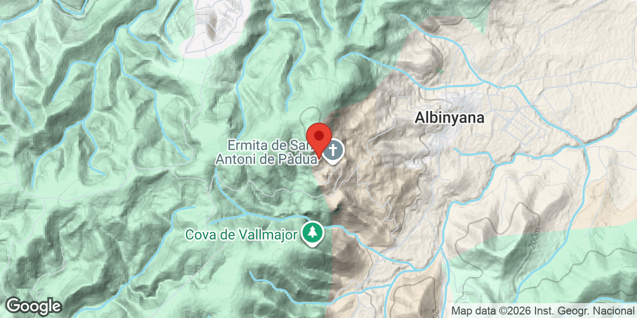 Location map of PRIMERS, AVENC DELS