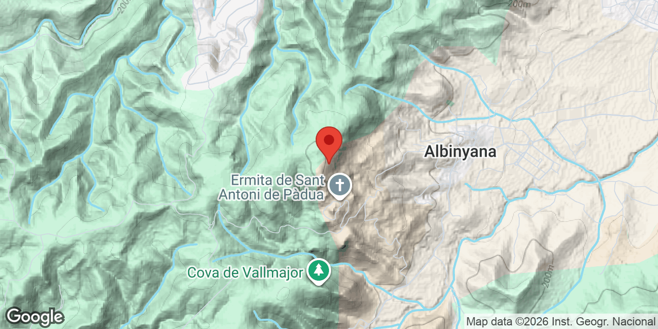 Mapa de situación de NOSTRE PARE, AVENC DEL
