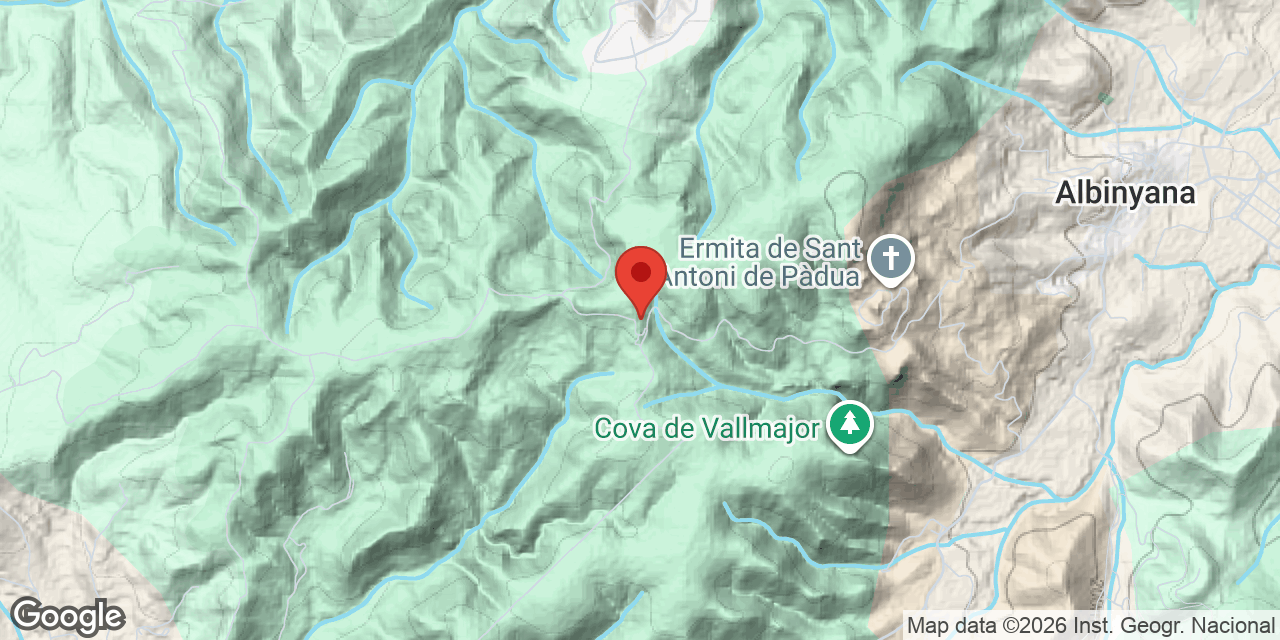 Location map of CAMÍ, AVENC DEL