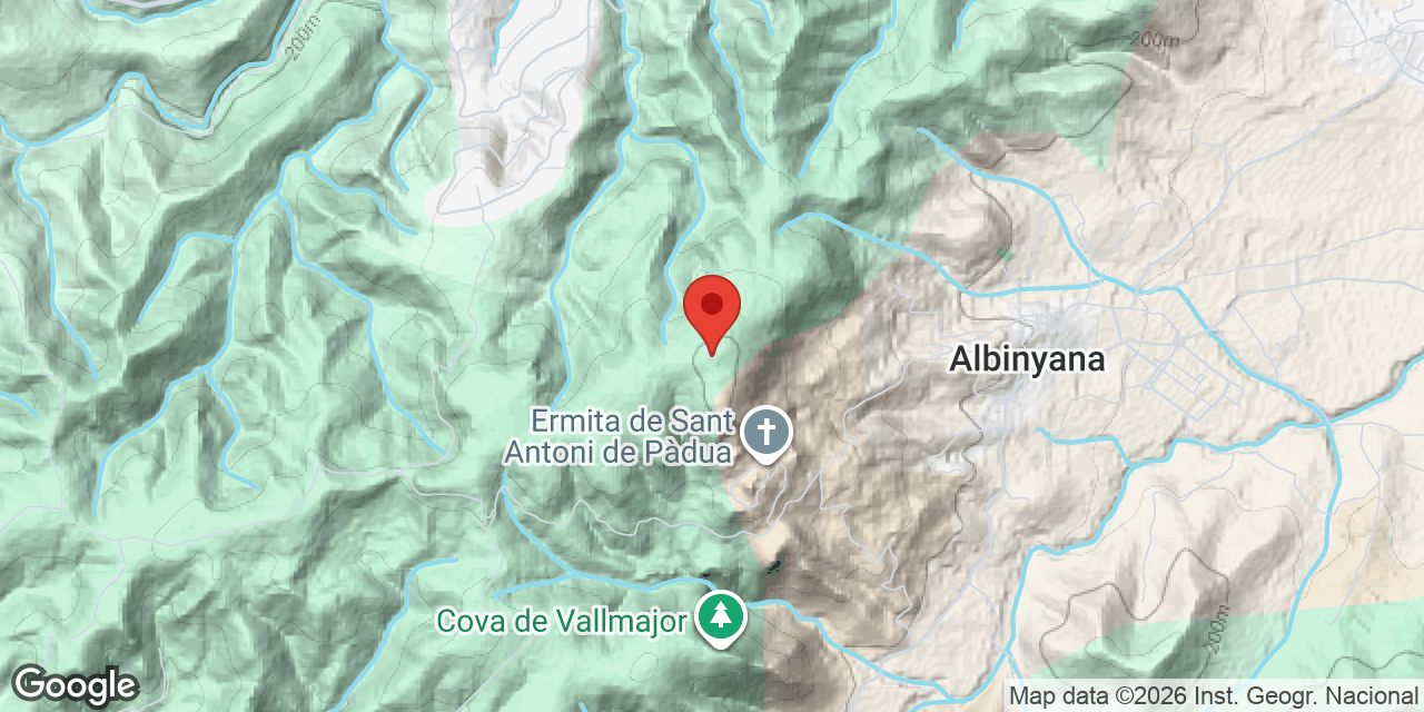 Mapa de situació de MOLADA, AVENC DE LA