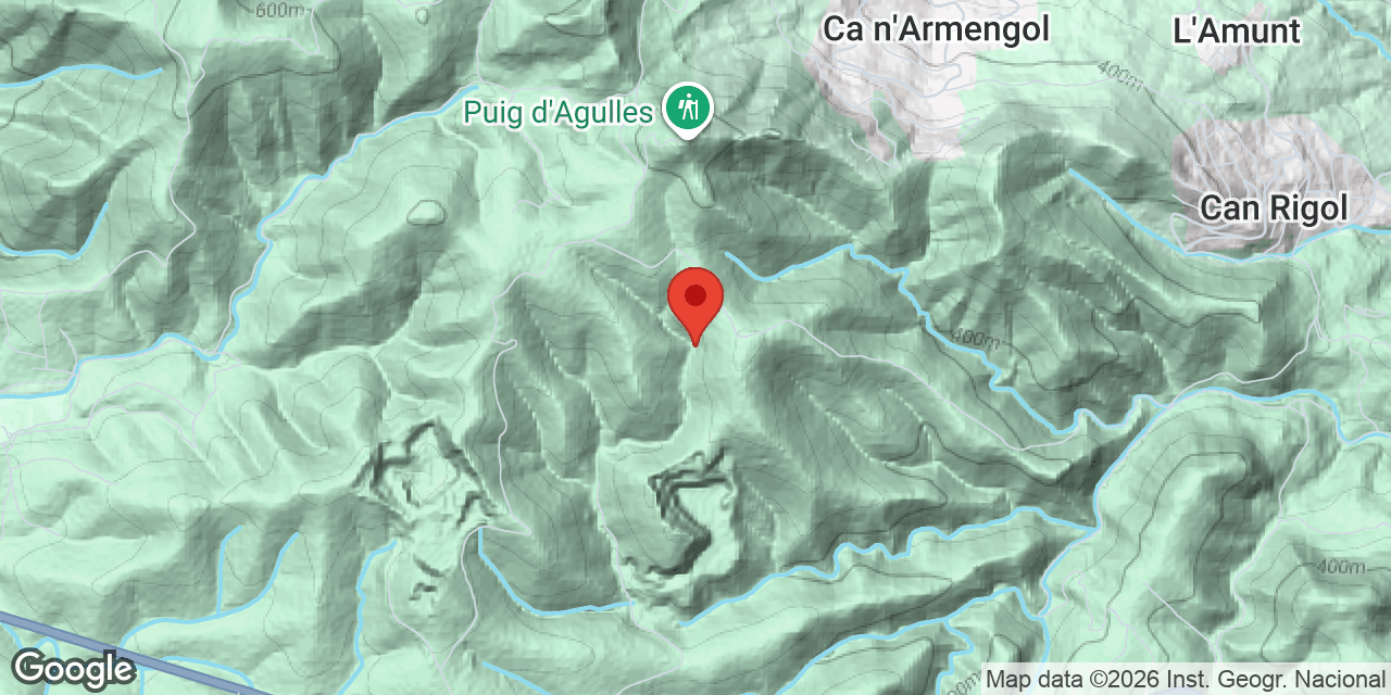 Mapa de situació de ROCA,  AVENC D'EN