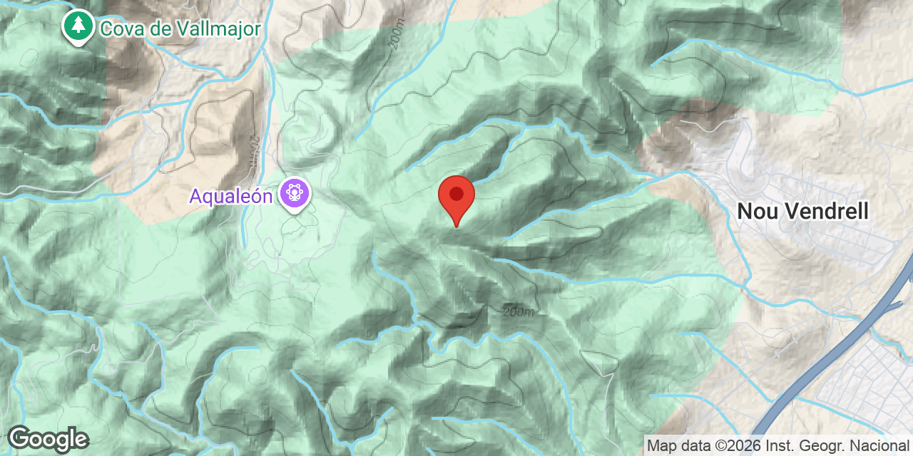 Mapa de situación de FIGUERA, AVENC DE LA