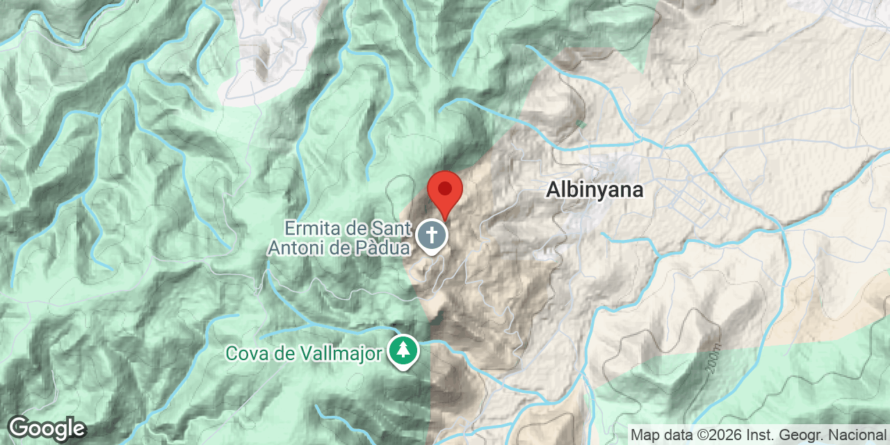 Location map of NEIX, AVENC DEL