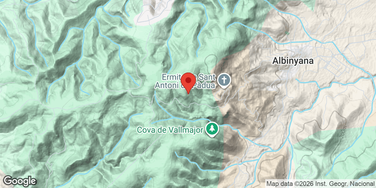 Location map of FORNASOS, AVENC DELS