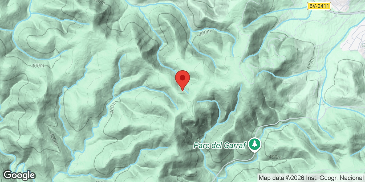 Mapa de situación de GRÈVOLA,  AVENC DE LA