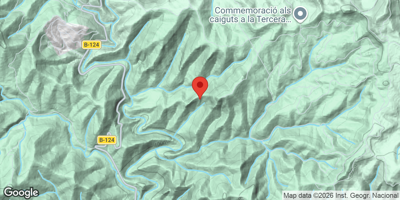Mapa de situació de RAMON DE LA FONDA, AVENC DEL