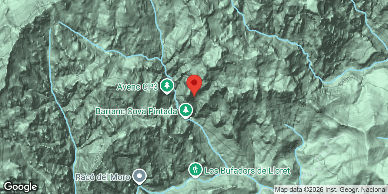 Location map of CP.1, AVENC