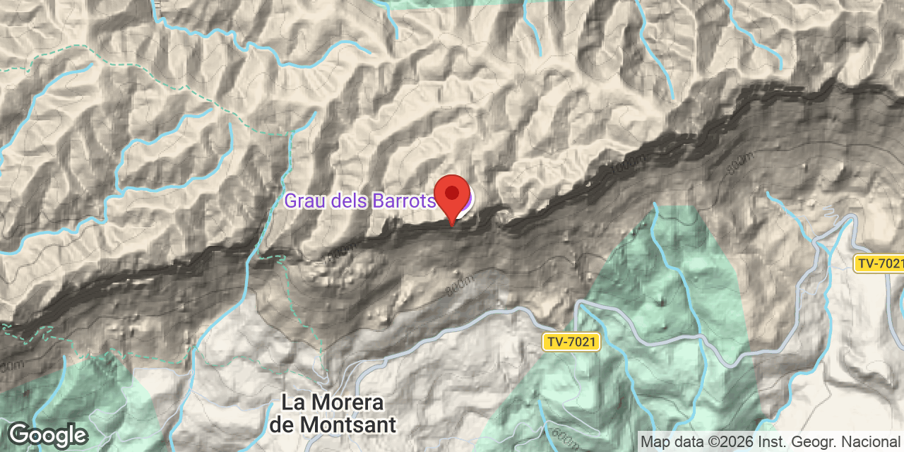Carte de situation de VIA, AVENC DE LA