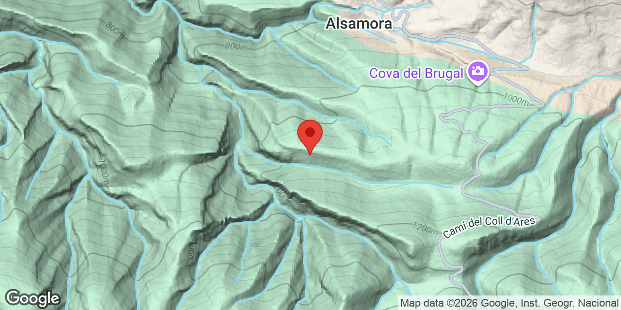 Location map of BADADA, FORAT DE LA