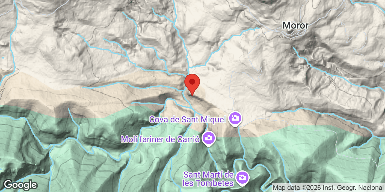 Location map of MOLÍ, BALMA DEL
